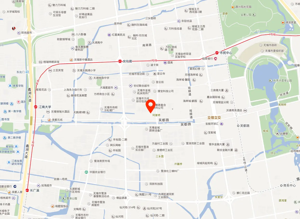 太湖湾市政科创产业园地图位置